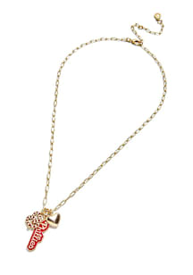 BaubleBar Philadelphia Phillies Charm Womens Necklace