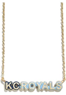 BaubleBar Kansas City Royals Delicate Enamel Womens Necklace