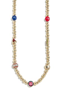 BaubleBar Chicago Cubs Pisa Charm Womens Necklace
