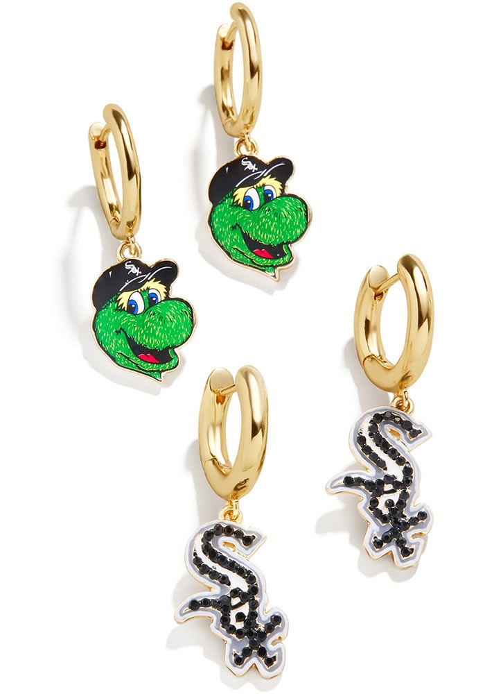 アクセサリー white sox gold ling New MLB CHICAGO WHITE SOX GOLD Jumbo Big Fan Chain Necklace