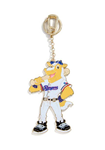Texas Rangers Mascot Keychain