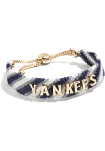 BaubleBar New York Yankees Woven Friendship Womens Bracelet