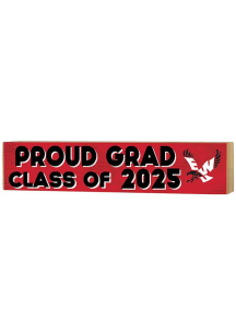 KH Sports Fan Eastern Washington Eagles 3x13 Block Sign Class of 2025 Sign - Red