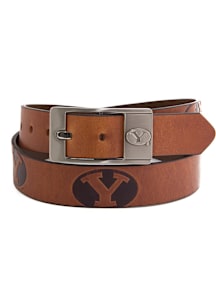 BYU Cougars Leather Brandish Mens Belt