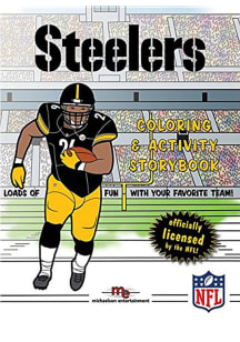 Pittsburgh Steelers Coloring Activity Activity Book
