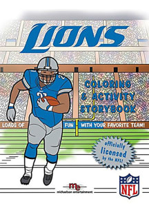 Detroit Lions Coloring Activity Activity Book