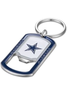 Dallas Cowboys Stainless Steel Bottle Opener Keychain