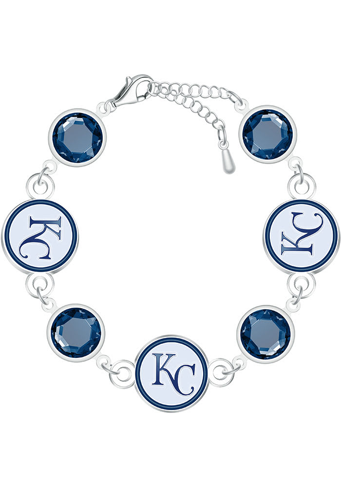 Kansas City Royals Disc Beaded Womens Bracelet