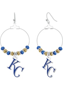 Kansas City Royals Fancy Dangle Womens Earrings