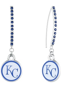 Kansas City Royals Rhinstone Bar Womens Earrings
