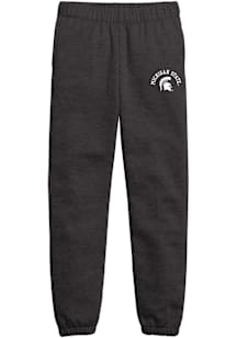 Youth Black Michigan State Spartans Vintage Sweatpants