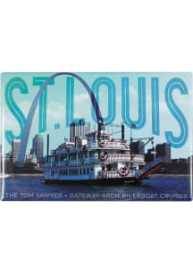 St Louis Riverboat Magnet