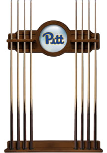 Brown Pitt Panthers Solid Wood Cue Rack Pool Cue