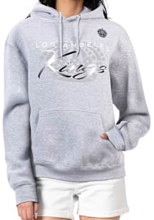 4Her Los Angeles Kings Womens Grey Shadow Hooded Sweatshirt