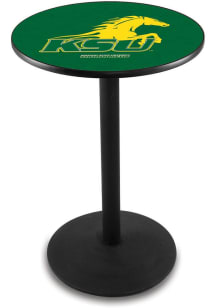 Kentucky State University Black Round Base Pub Table