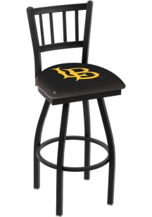 Cal State Long Beach Swivel Counter Pub Stool - Black