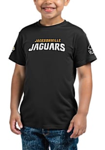 Pro Standard Jacksonville Jaguars Toddler Black Classic Chenille Short Sleeve T-Shirt