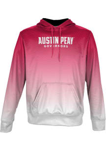 ProSphere Austin Peay Governors Youth Red Zoom Long Sleeve Hoodie