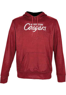 ProSphere Houston Cougars Youth Red Heather Long Sleeve Hoodie