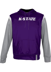 ProSphere K-State Wildcats Youth Purple Tailgate Long Sleeve Hoodie
