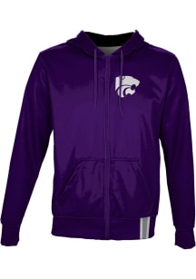 ProSphere K-State Wildcats Youth Purple Solid Light Weight Jacket