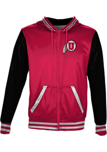 ProSphere Utah Utes Youth Red Letterman Light Weight Jacket
