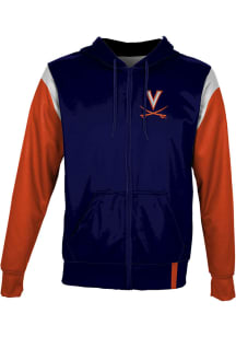 ProSphere Virginia Cavaliers Youth Navy Blue Tailgate Light Weight Jacket
