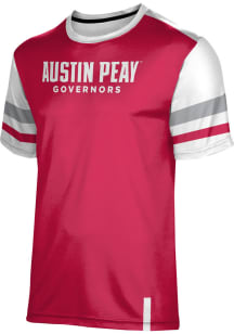 ProSphere Austin Peay Governors Youth Red Old School Short Sleeve T-Shirt