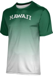 ProSphere Hawaii Warriors Youth Green Zoom Short Sleeve T-Shirt