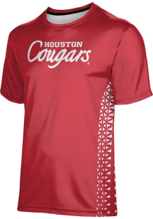 ProSphere Houston Cougars Youth Red Geometric Short Sleeve T-Shirt