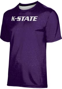 ProSphere K-State Wildcats Youth Purple Heather Short Sleeve T-Shirt
