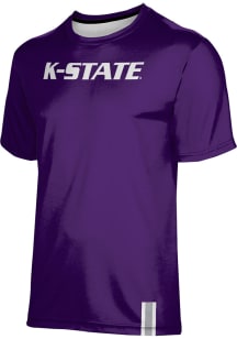 ProSphere K-State Wildcats Youth Purple Solid Short Sleeve T-Shirt