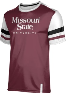 ProSphere Missouri State Bears Youth Maroon Old School Short Sleeve T-Shirt