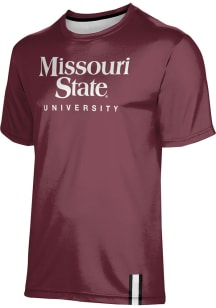 ProSphere Missouri State Bears Youth Maroon Solid Short Sleeve T-Shirt