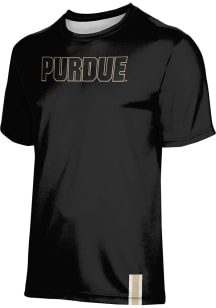 ProSphere Purdue Boilermakers Youth Black Solid Short Sleeve T-Shirt