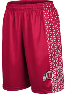 ProSphere Utah Utes Mens Red Geometric Shorts