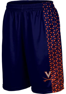 ProSphere Virginia Cavaliers Mens Navy Blue Geometric Shorts