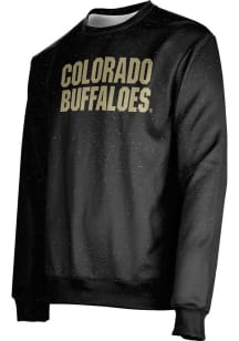 ProSphere Colorado Buffaloes Mens Black Heather Long Sleeve Crew Sweatshirt