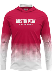 ProSphere Austin Peay Governors Mens Red Hex Pro Long Sleeve Hoodie