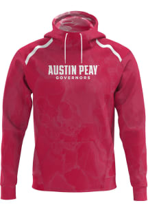 ProSphere Austin Peay Governors Mens Red Element Long Sleeve Hoodie