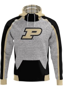 Mens Purdue Boilermakers Black ProSphere Heritage Hooded Sweatshirt