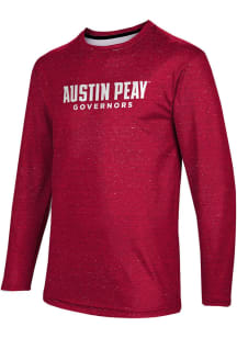 ProSphere Austin Peay Governors Red Heather Long Sleeve T Shirt