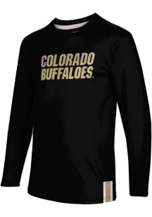 ProSphere Colorado Buffaloes Black Solid Long Sleeve T Shirt