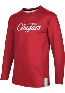 ProSphere Houston Cougars Red Solid Long Sleeve T Shirt