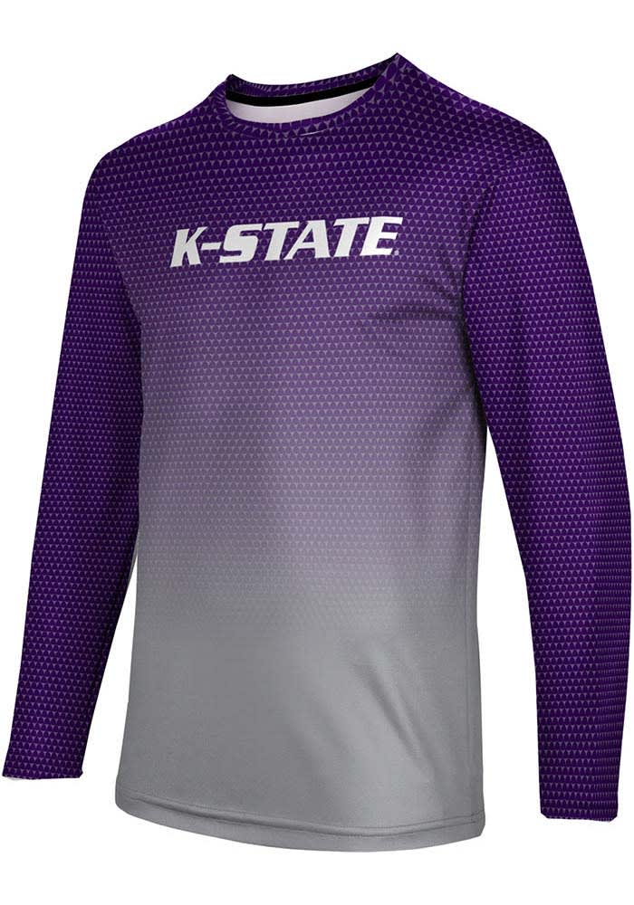 ProSphere K-State Wildcats Purple Zoom Long Sleeve T Shirt