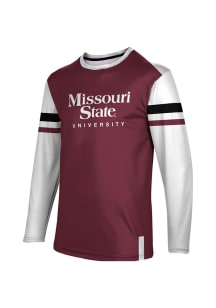 ProSphere Missouri State Bears Maroon Old School Long Sleeve T Shirt