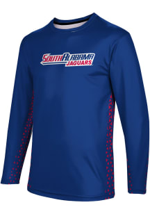 ProSphere South Alabama Jaguars Navy Blue Geometric Long Sleeve T Shirt