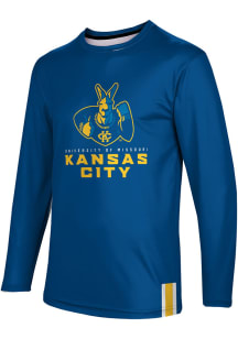 ProSphere UMKC Roos Blue Solid Long Sleeve T Shirt