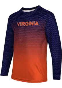 ProSphere Virginia Cavaliers Navy Blue Zoom Long Sleeve T Shirt