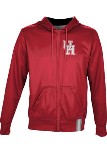 ProSphere Houston Cougars Mens Red Solid Light Weight Jacket